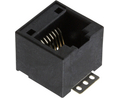 Modularer Steckverbinder, Buchse, RJ45, CAT3, Gerade, Positionen - 8, Anzahl Kontakte - 8, Ungeschirmt, Packung à 5 Stück