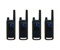 Walkie Talkie, Quad Pack, 16 Channels, IPX4, 10km, DE/FR Type F/E (CEE 7/7) Plug