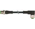 Murrelektronik Limited Straight Male 5 way M12 to Right Angle Female 5 way M12 Sensor Actuator Cable, 600mm