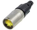 Cable Plug Housing RJ 45, Black / Metal