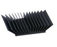 Kühlkörper Schwarz, eloxiert 10.3W/°C 45x68x12.5mm