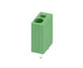 PCB Terminal Block, THT, 7.5mm Pitch, Straight, Push-In, 1 Poles