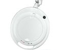 LED Magnifying Lamp with Table Clamp Mount, 3 dpt, 5dioptre, 125mm Lens Dia., 125mm Lens