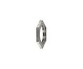 HellermannTyton Locknut, Conduit Fitting, PG9, Nickel Plated Brass, Metal