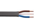 Prysmian Twin & Earth 2.5 mm² 2+E Core Power Cable, Grey PVC, 100m Annealed Copper Grey
