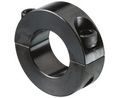 Shaft Collar, Two Piece, Clamp Screw, OD 45 mm, W 15 mm, Steel