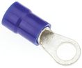 Ring Terminal, Partially Insulated, 1.04 ... 2.63mm², M4, Pack of 100 pieces