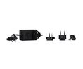 Nätaggregat 12V 2A 12W AU-kontakt / Euro typ C (CEE 7/16)-kontakt / UK typ G (BS1363)-kontakt / USA-kontakt 2.5 x 5.5 mm kolvkontakt