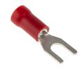 Fork Terminal, Partially Insulated, 0.5 ... 1.5mm², M3.5, Pack of 100 pieces