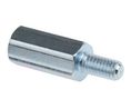 Standoff, Male - Female, 15mm, M4, Steel, Pack of 50 pieces