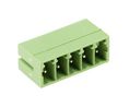 Steckbarer Klemmenblock, Gerade, 10A, 200V, Raster - 3.5mm, Pole - 5, Packung à 10 Stück