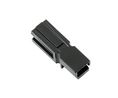 Gehäuse, Stecker, 45A, Schwarz, Pole - 1