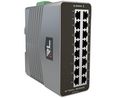Commutateur Industrial Ethernet, Prises RJ45 16, 1Gbps, Couche 2 géré
