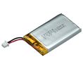 Rechargeable Battery Pack ICP, Li-Po, 3.7V, 340mAh, Molex Connector