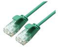 Patch Cable, RJ45 Plug - RJ45 Plug, CAT6a, U/UTP, 5m, Green