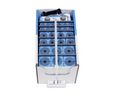 Cable Grommet Kit Stainless Steel, 3.5 ... 32.5mm, Cable Entries 26, Blue