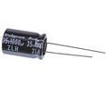 Rubycon 1000uF Aluminium Electrolytic Capacitor 35V dc, Radial, Through Hole - 35ZLH1000MEFC12.5X20, Pack of 5 pieces