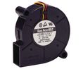 Blower DC Ball 52x51x15mm 24V 70mA 43dBA 7.2m³/h Stranded Wire, 3-Pin San Ace 9BC