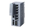 Commutateur Industrial Ethernet, Prises RJ45 6, Ports fibre 2SFP, 1Gbps, Couche 2 géré