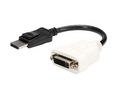 Videoadapter, DisplayPort-Stecker - DVI-Buchse, 1920 x 1200, Black / White