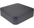 Communication Equipment Box PF 100x100x35mm Dark Grey ABS IP40