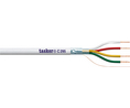 Multicore Cable, CY Copper Shield, PVC, 4x 0.22mm², 100m, White