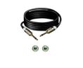 Audiokabel, metall, Mono, 6.35 mm Telepropp - 6.35 mm Telepropp, 6m