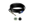 Audio Cable, Mono, 6.35 mm Jack Plug - Speakon, 6m