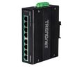 PoE Switch, Unmanaged, 1Gbps, 200W, RJ45 Ports 8, PoE Ports 8