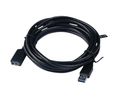 Cable, USB A -naarasliitin - USB A -urosliitin, 3m, USB 3.0, Musta