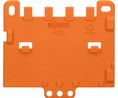Strain Relief Plate, Plastic, Orange, Pack of 10 pieces