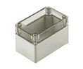 Plastic Enclosure MPC 125x75x75mm Light Grey Polycarbonate IP66 / IP67