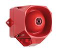 Sounder Beacon Red 439 Multiple Tones 60VDC 105dBA IP66 Xenon Lamp Red Surface Mount