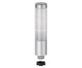 Kompakt 37 Series Clear Buzzer Signal Tower, 3 Lights, 24 V, Base Mount, Tube
