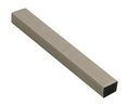 EMI-Elastomerdichtung, Silikon, 1m x 3.96mm x 1.57mm