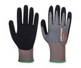 Portwest CT45 - CT Cut D18 Nitrile Glove Black, Grey Elastane, Polyester Work Gloves, Size XL, Nitrile Foam Coating
