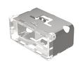 Indicator Lens Rectangular Style, Clear, 38 mm Long