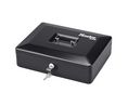 Black Cash Box, 9.3 cm x 30 cm x 23.5 cm
