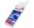 Edding White 2 mm Fine Tip Paint Marker Pen for use with Glass, Wood, Metal, Plastic