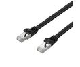 TEC11, 3048 mm, Black, Patch Cable Screened Polyvinyl Chloride Sheath, Black