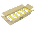 Scheuerbürste mit harten Borsten, gelb, Borstenmaterial: Polyesterx270mm