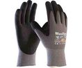 ATG MaxiFlex Ultimate Grey Nylon, Spandex Good Dexterity Precision Handling Gloves, Size 10, Nitrile Foam Coating