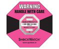 SpotSee Shock Label 6.35mm x 42.93mm, 10