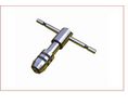 T-Handle Tap Wrench Tap Wrench Steel M1.5 → M4, 105mm, Steel