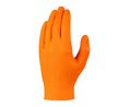 Skytec TX925 Orange Powder-Free Nitrile Disposable Gloves, Size L, 100 per Pack, 240mm, Pack of 100 pieces