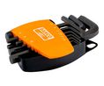 Bahco 9 piece L Shape Metric Hex Key Set, 1.5 mm, 2.5 mm, 2 mm, 3 mm, 4 mm, 5 mm, 6 mm, 8 mm, 10 mm