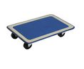 Guitel Hervieu Steel Dolly, 150kg Load, 490mm W x 750mm L x 143mm H, 750mm x 143mm, 150kg