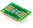 CHIPQUIK Through Hole Mount 1.27mm Pitch IC Socket Adapter, 8 Pin SOIC to 8 Pin Male DIP