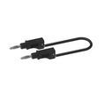 Electro PJP Plug, 12A, 30/60V ac/dc, Black, 1m Lead Length