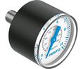 Festo R 1/8 Analogue Pressure Gauge 10bar Inline 40mm Outside Diameter